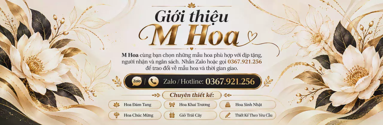 Ảnh bìa Shop hoa tươi Ninh Bình - Tư vấn hoa theo từng dịp